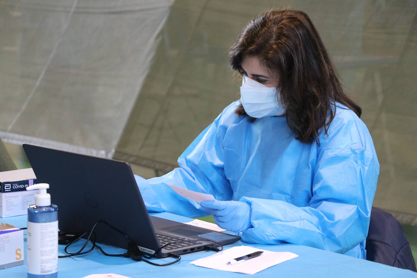 La zona básica de salud de Sahagún cumple con la llamada de Atención Primaria para detectar coronavirus.