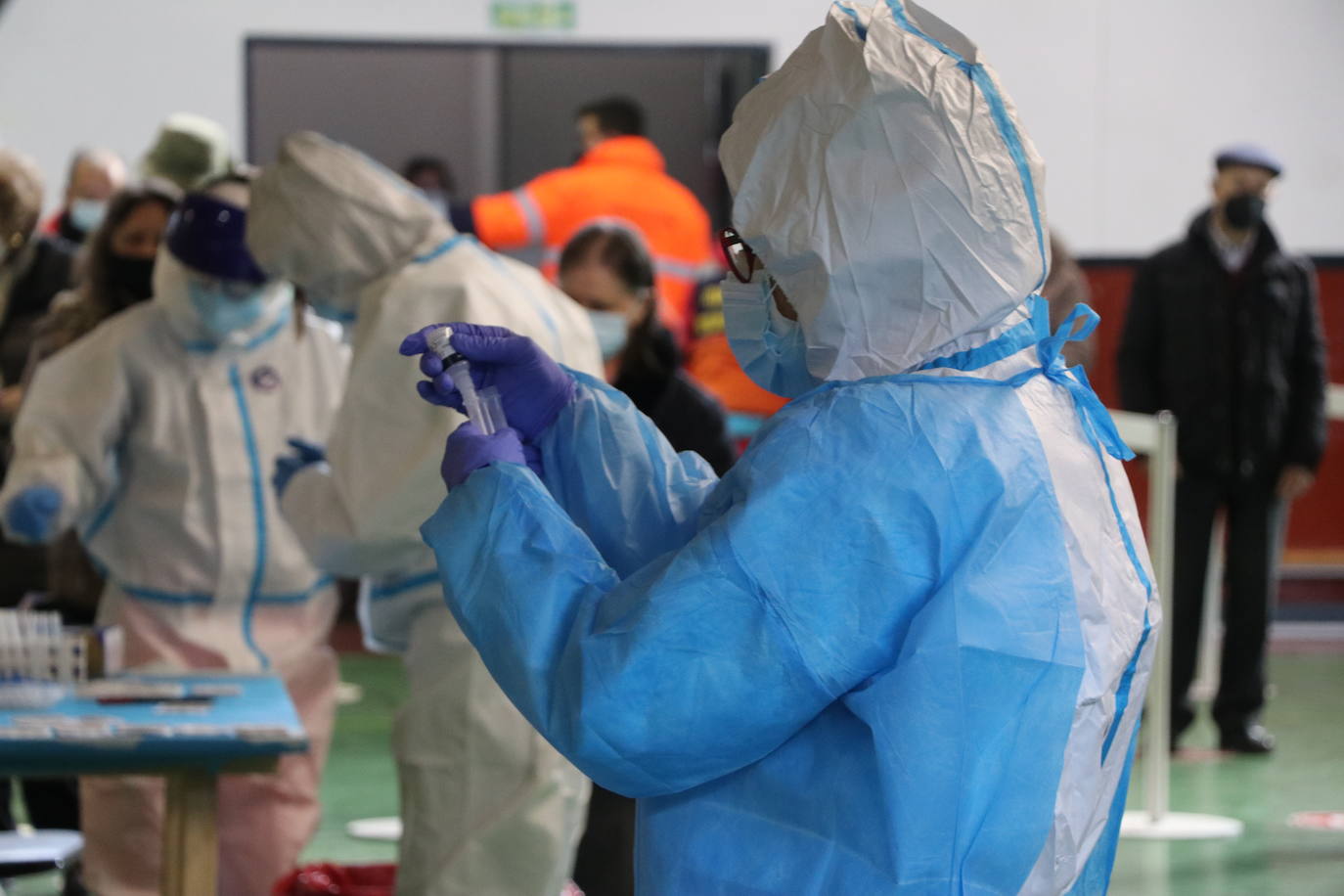 La zona básica de salud de Sahagún cumple con la llamada de Atención Primaria para detectar coronavirus.