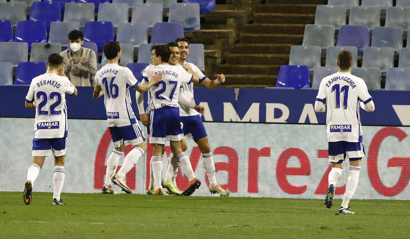 El conjunto maño recibió en la Romareda a los bercianos en una nueva jornada de Segunda División