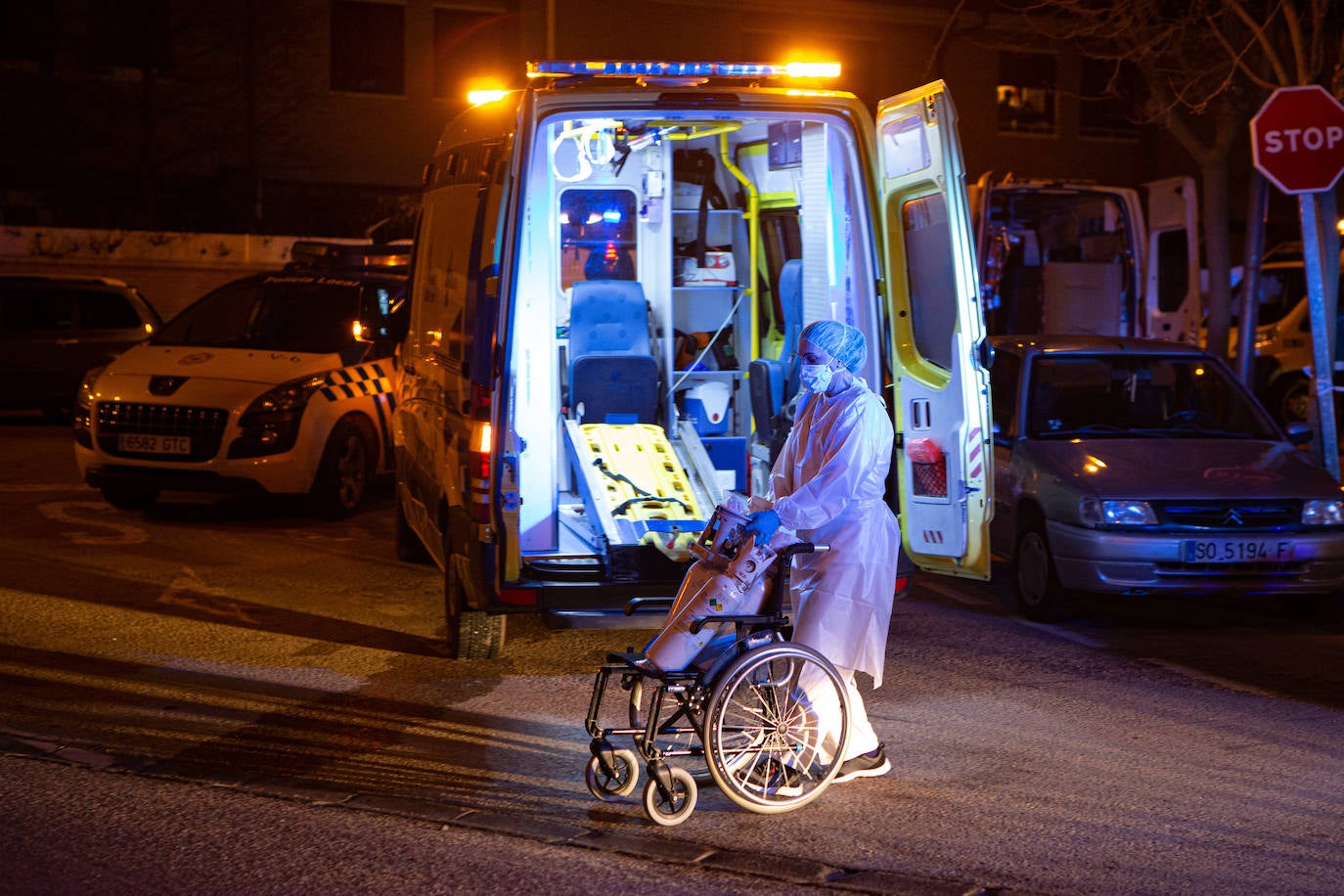 Incendio en una residencia de mayores de Soria