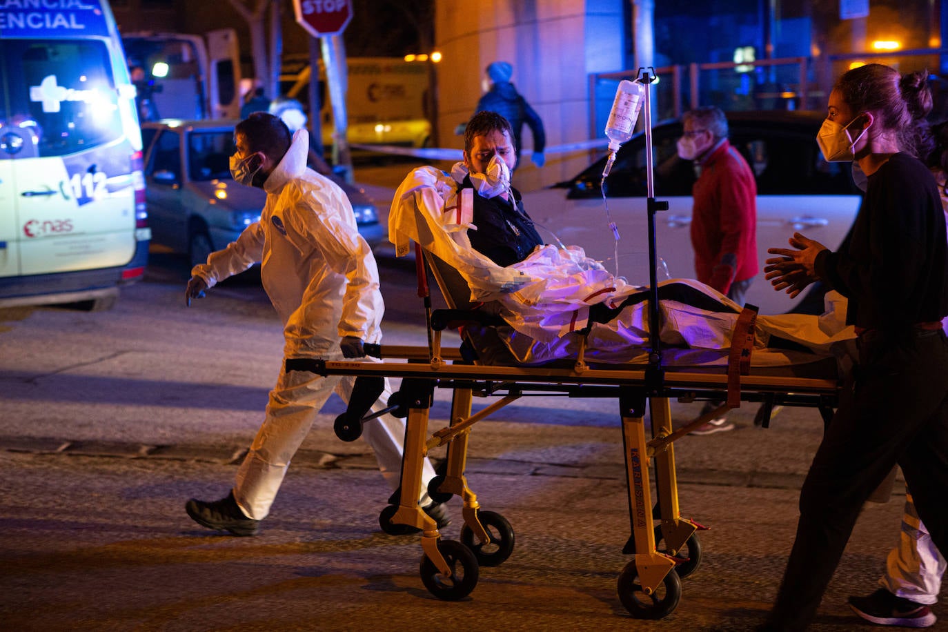 Incendio en una residencia de mayores de Soria