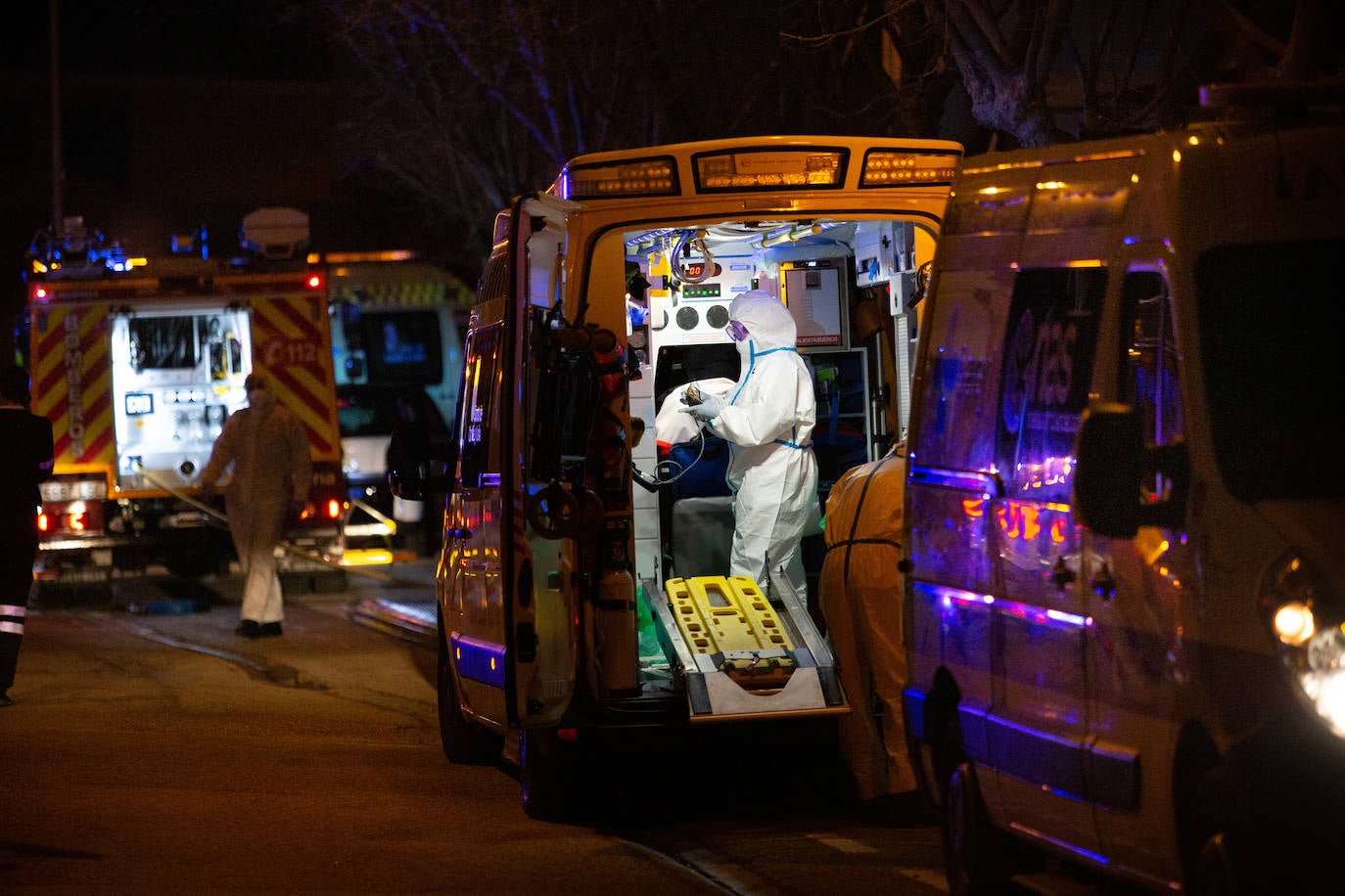 Incendio en una residencia de mayores de Soria