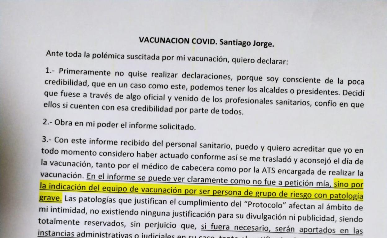 Escrito remitido a leonoticias por Santiago Jorge. 