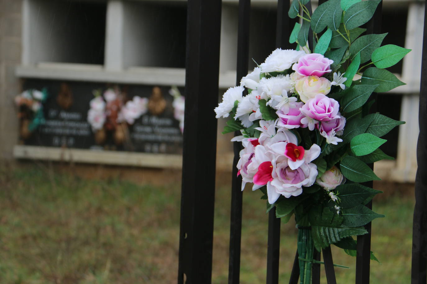 Fotos: El cementerio de Abadengo se prepara para su demolición