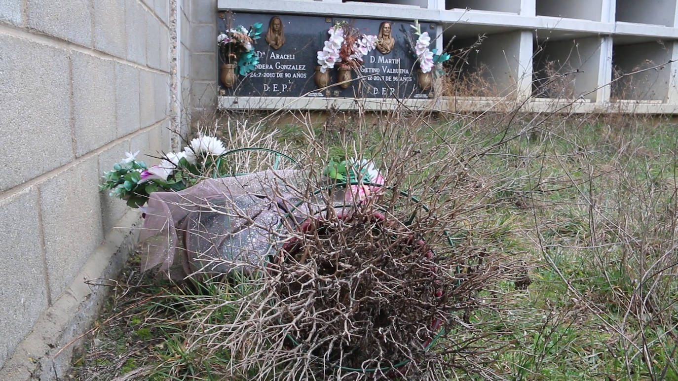 Fotos: El cementerio de Abadengo se prepara para su demolición