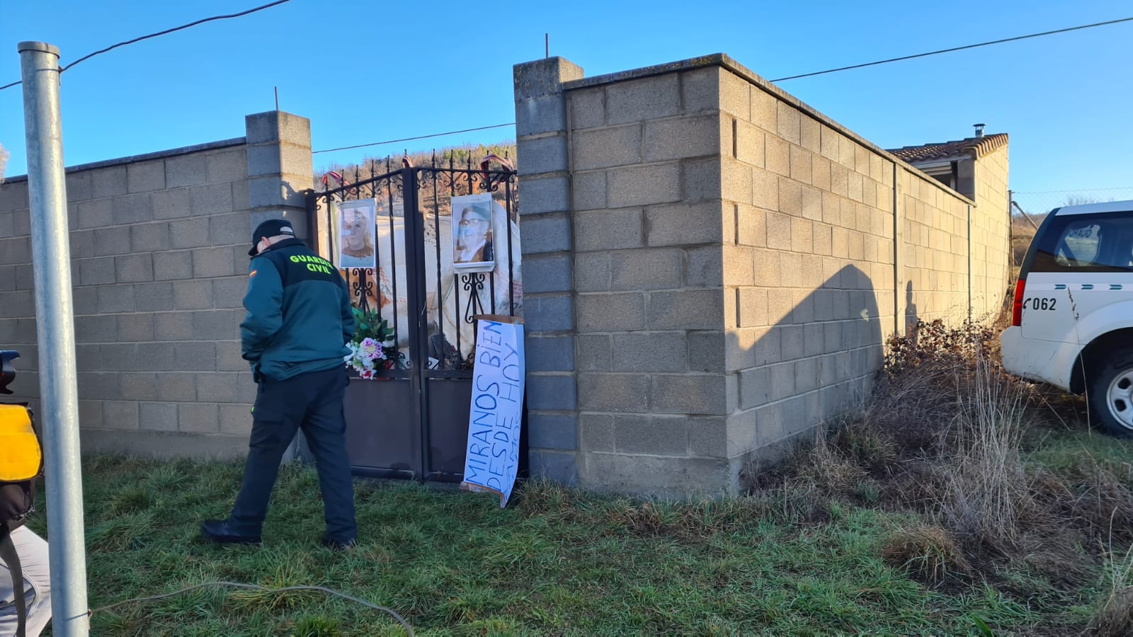 Garrafe de Torío vive un triste momento en la ejecución de una sentencia sobre un cementerio.