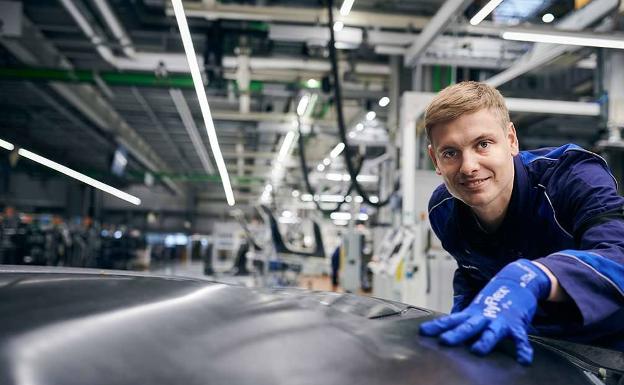 Proceso de fabricación en la planta alemana de BMW en Landshut