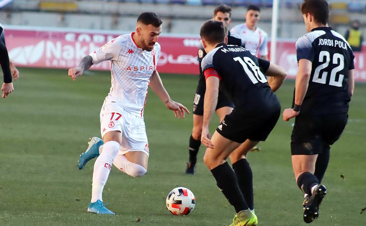 Dioni, en el partido ante el Lealtad de la pasada jornada.