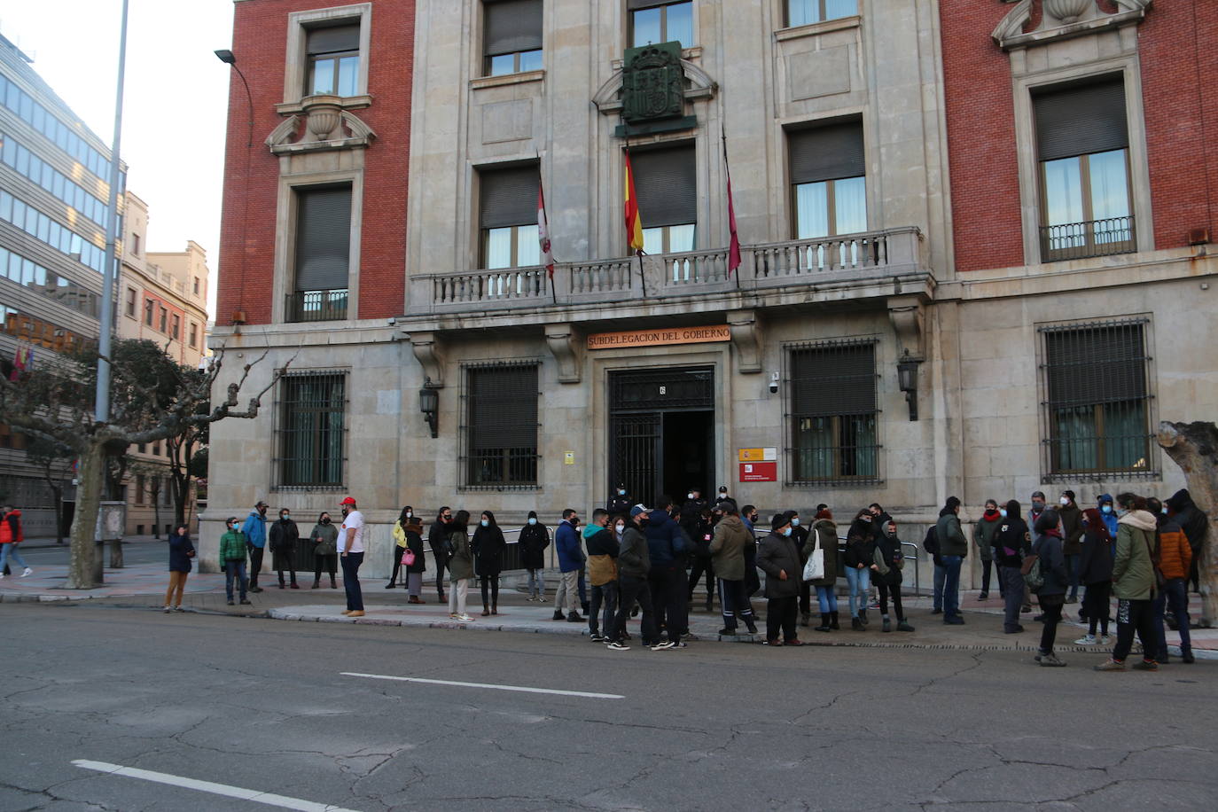 Fotos: León, en apoyo a Pablo Hasel