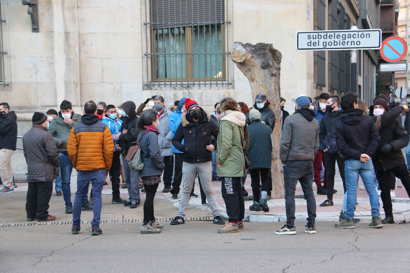 Fotos: León, en apoyo a Pablo Hasel