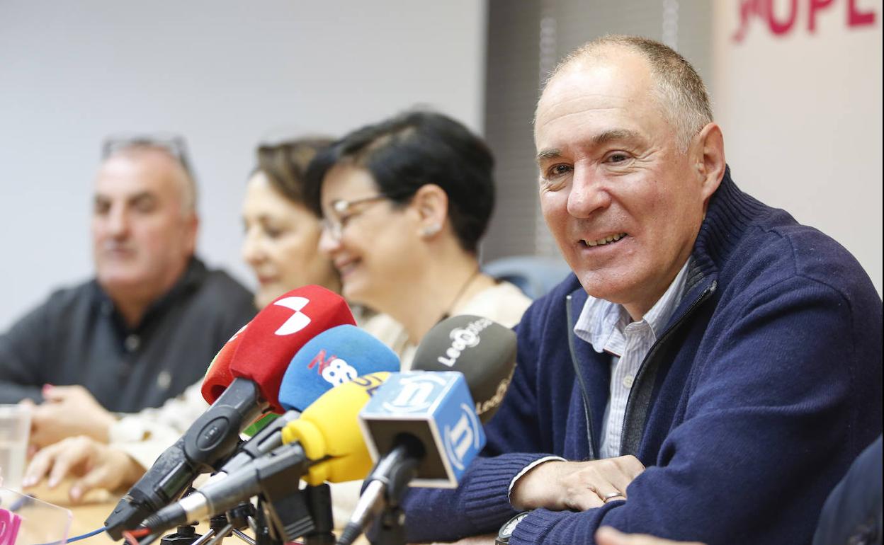 El portavoz municipal de UPL, Eduardo López Sendino.