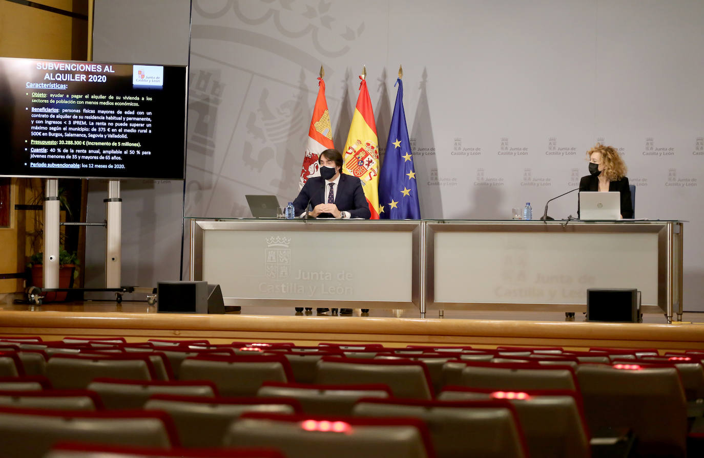 Fotos: Suárez-Quiñones informa sobre la convocatoria de subvenciones de la Junta al alquiler de vivienda