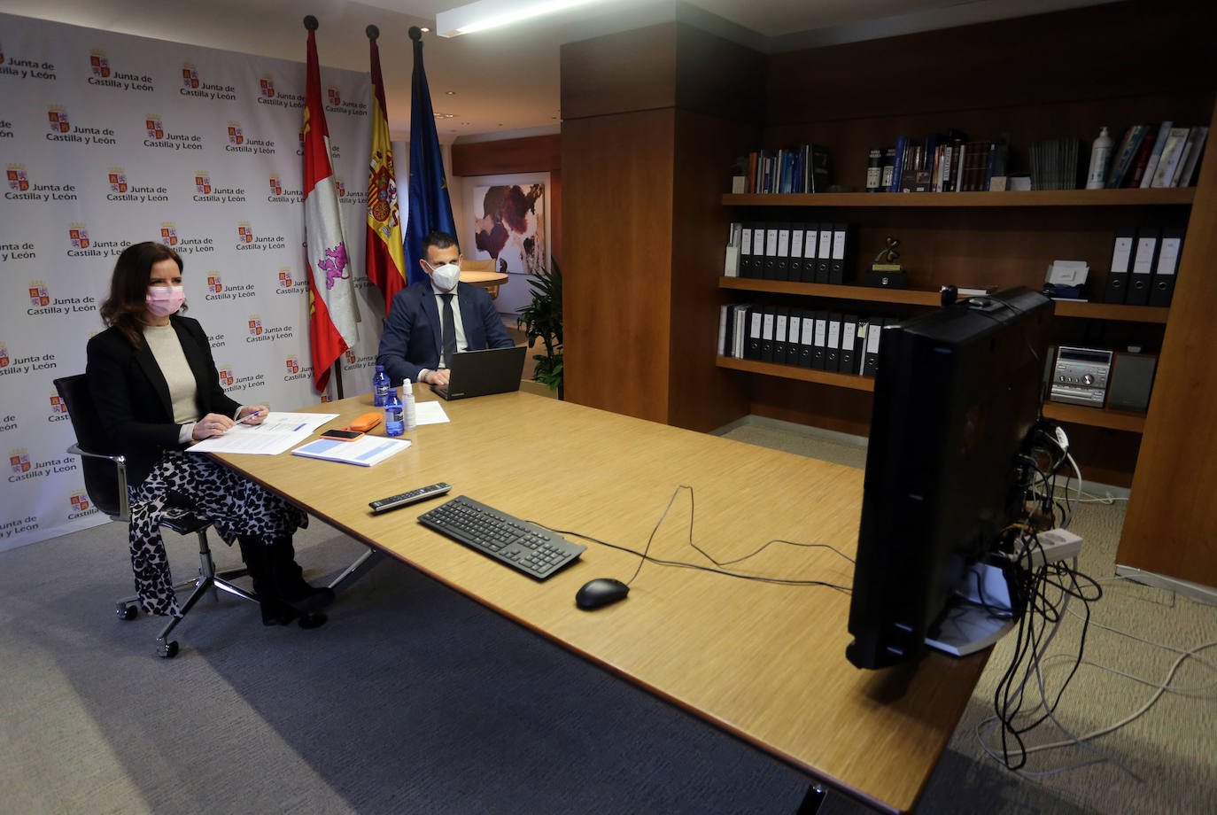 Fotos: Constitución de la Mesa del Plan de Empleo de Castilla y León 2021