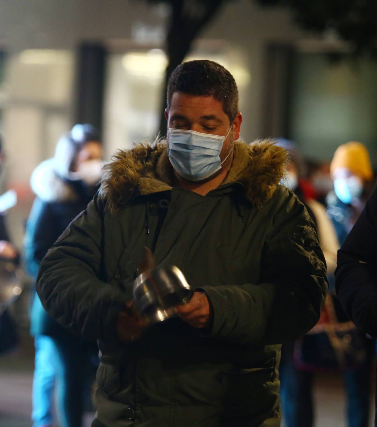 Fotos: Cacerolada de la hostelería del Bierzo
