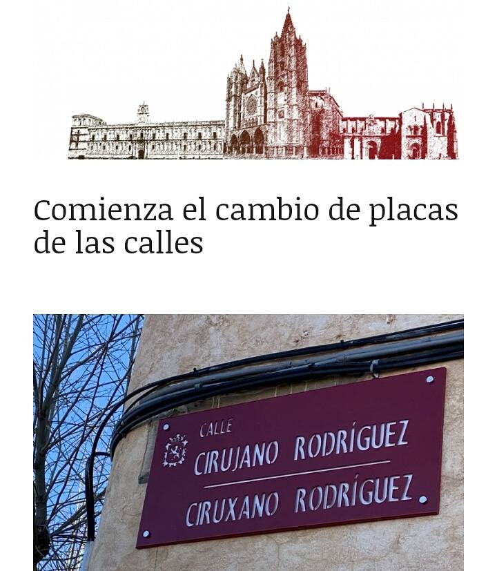 Fotos: El Ayuntamiento de León renovará 750 placas de nomenclatura de las calles