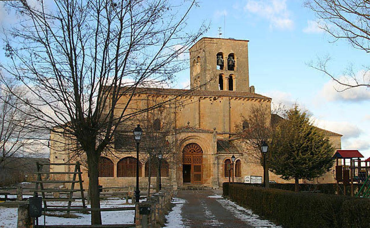 Iglesia de la Virgen de la Peña en Sepúlveda.