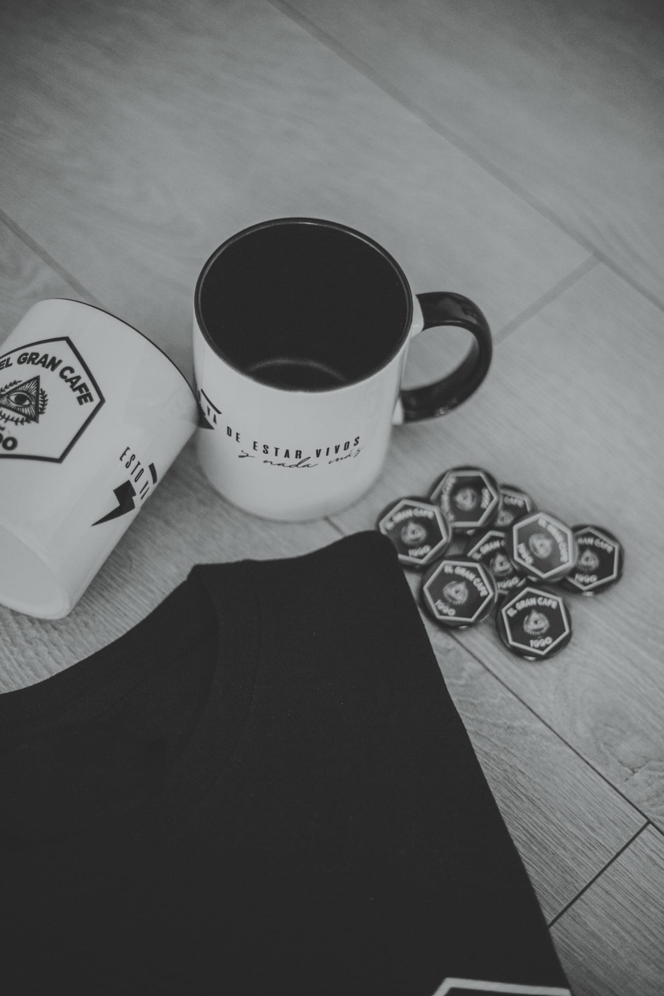 Merchandising de El Gran Café.