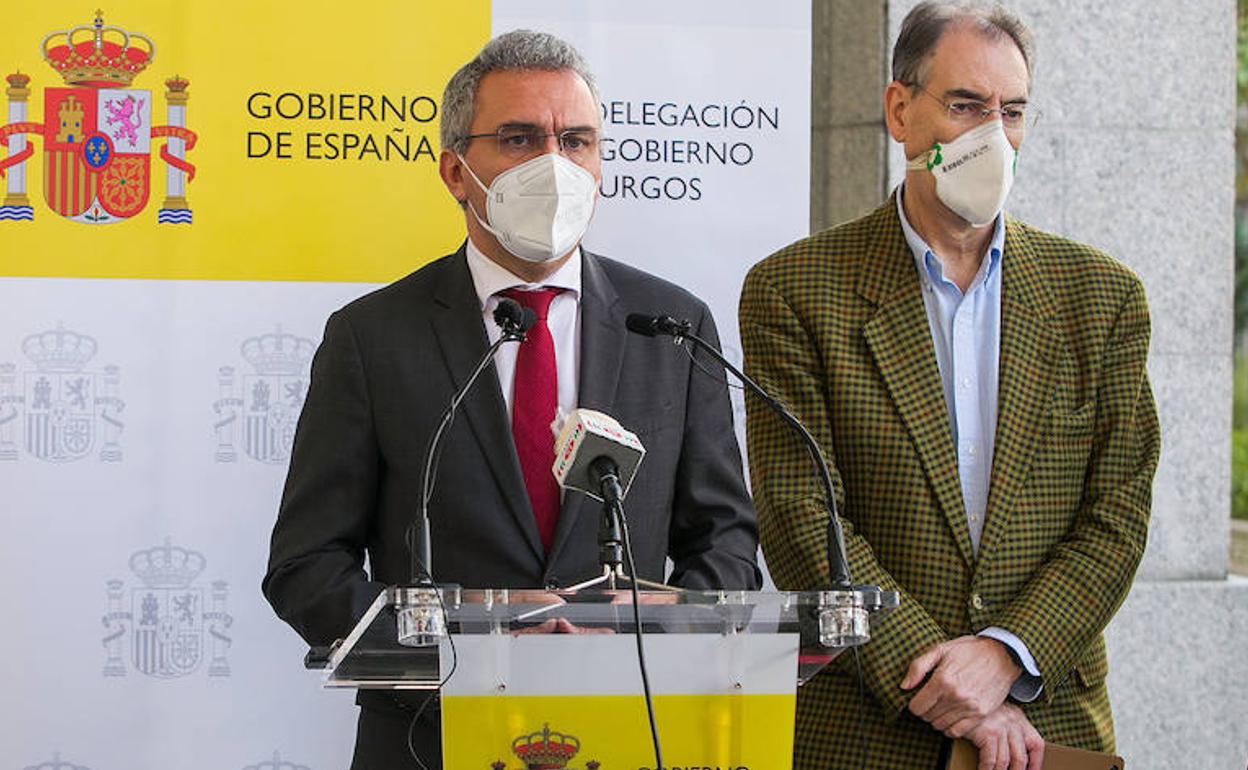 El delegado del Gobierno en Castilla y León, Javier Izquierdo, asiste a la presentación de la Manifestación de Interés del proyecto europeo 'Transformación de la cadena de valor de la nueva movilidad sostenible'.