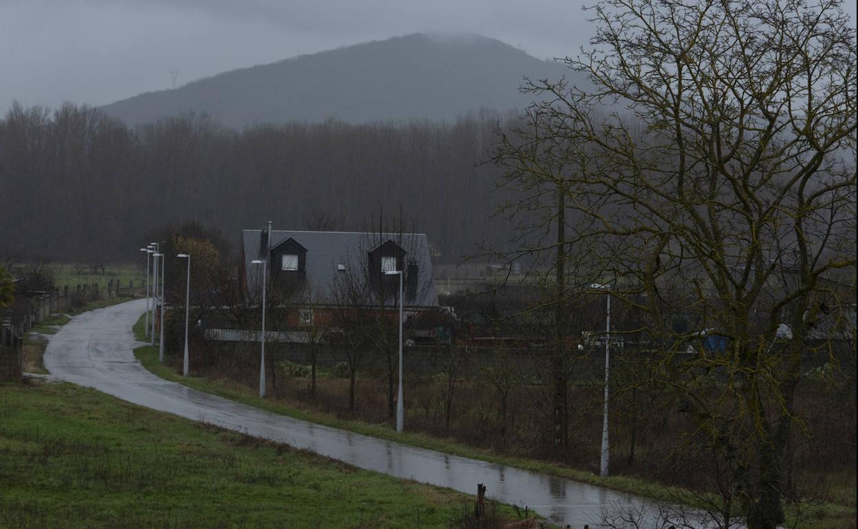 Lluvia en El Bierzo.