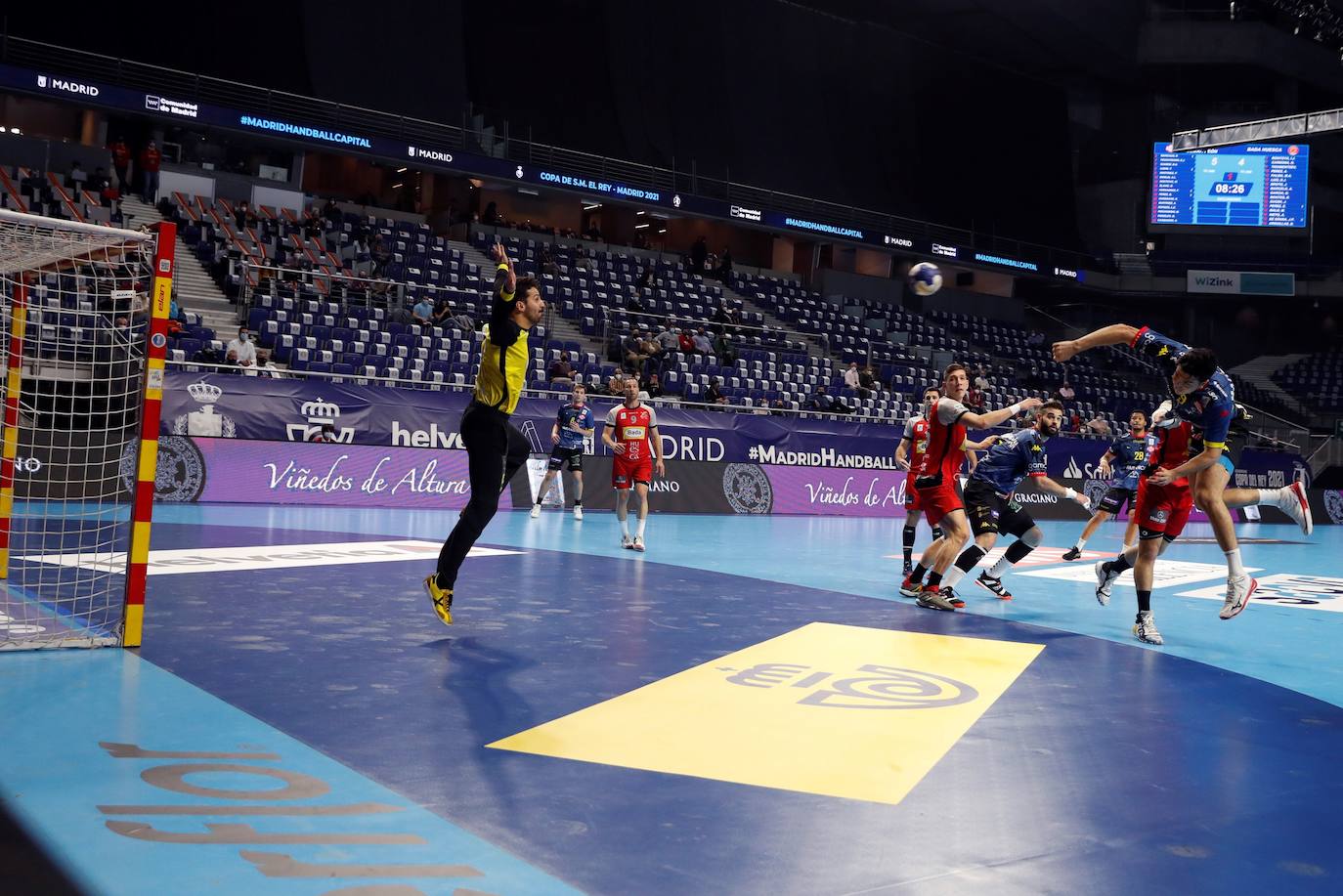 Fotos: Las imágenes del Abanca Ademar-Bada Huesca de Copa del Rey