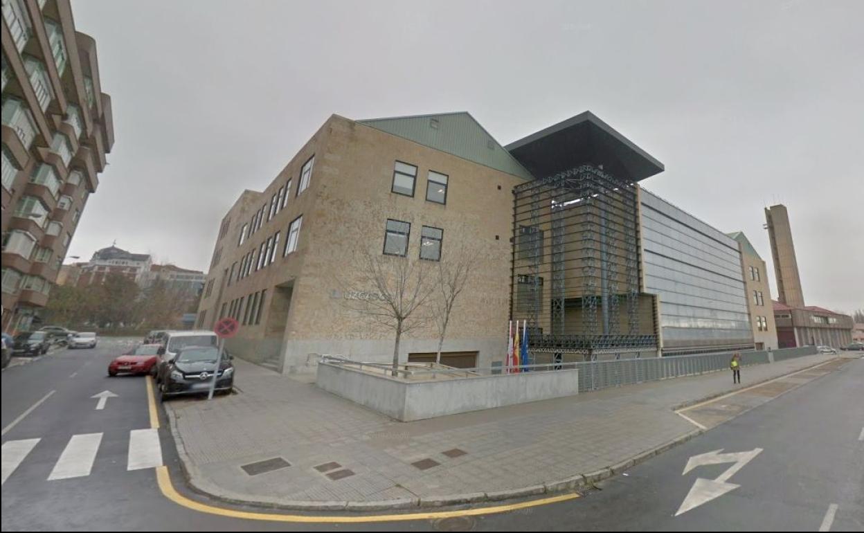 Imagen de los Juzgados de León.