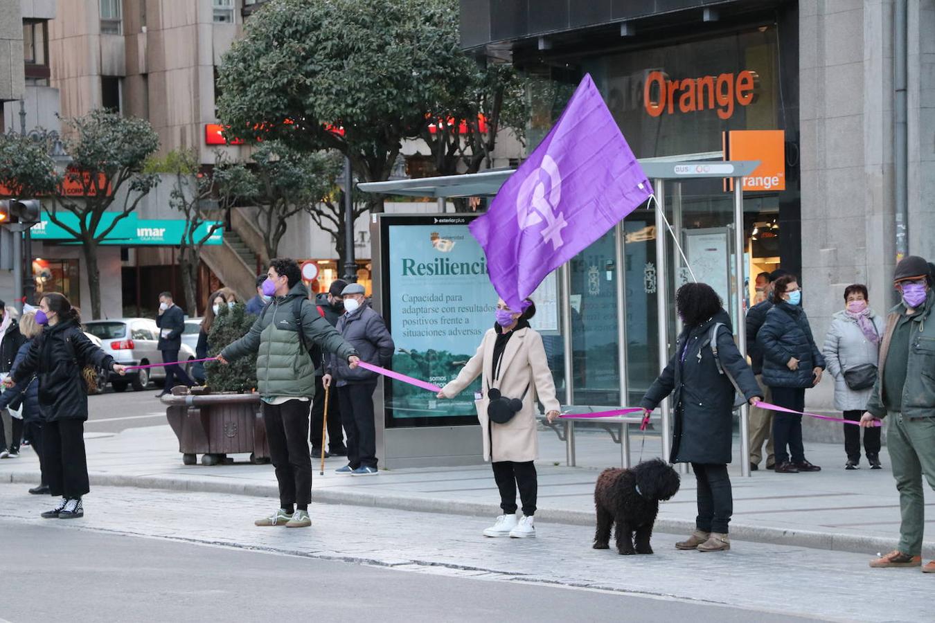 225 personas se citan en Santo Domingo para reivindicar la lucha feminista el 8M.