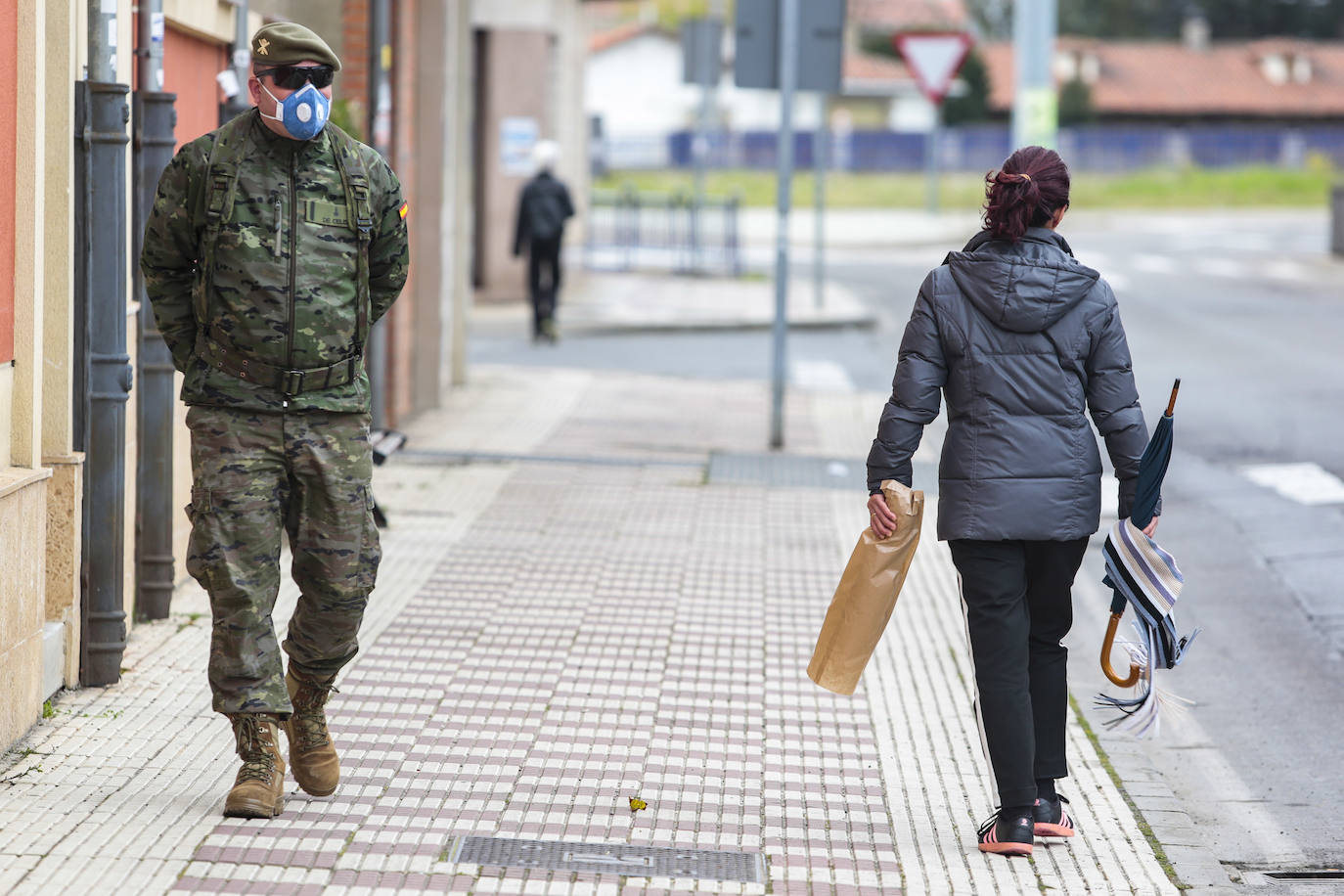 Militares por la ciudad