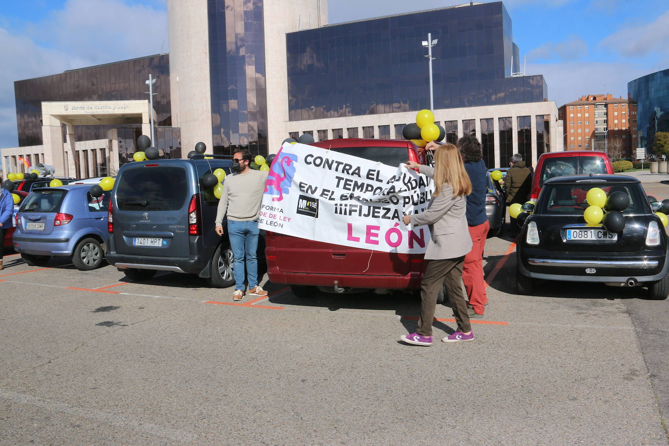 Detalle de la caravana. 