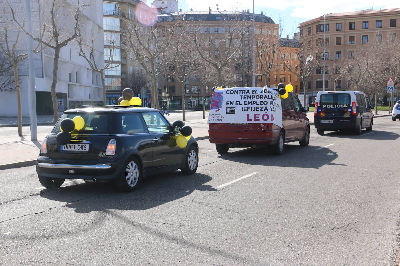 Detalle de la caravana. 