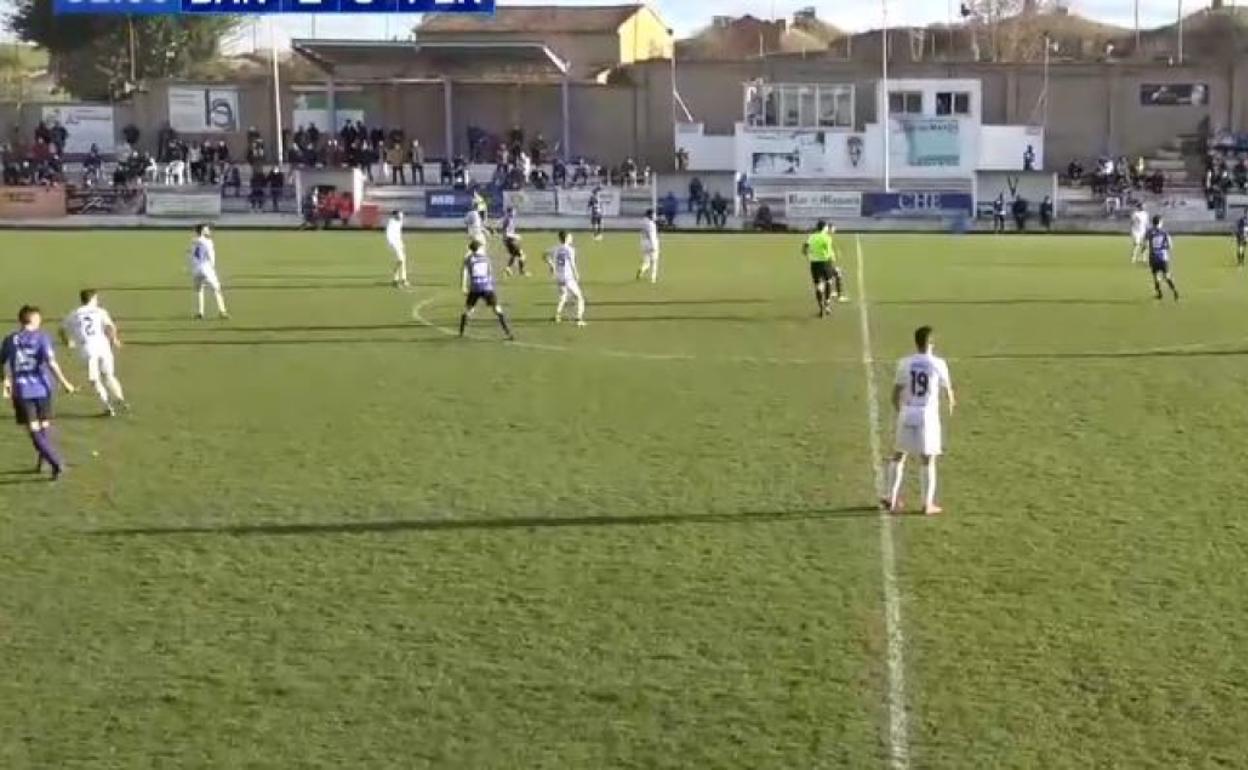 Partido disputado en la Llanera de La Bañeza.