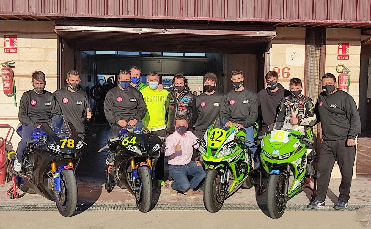 Prueba celebrada en Albacete con el leonés Sergio Gonzales Vallinas.