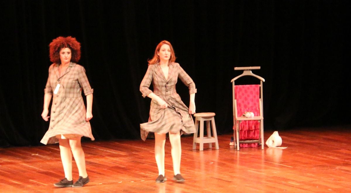 Una escena de la obra en El Auditorio Ciudad de León.