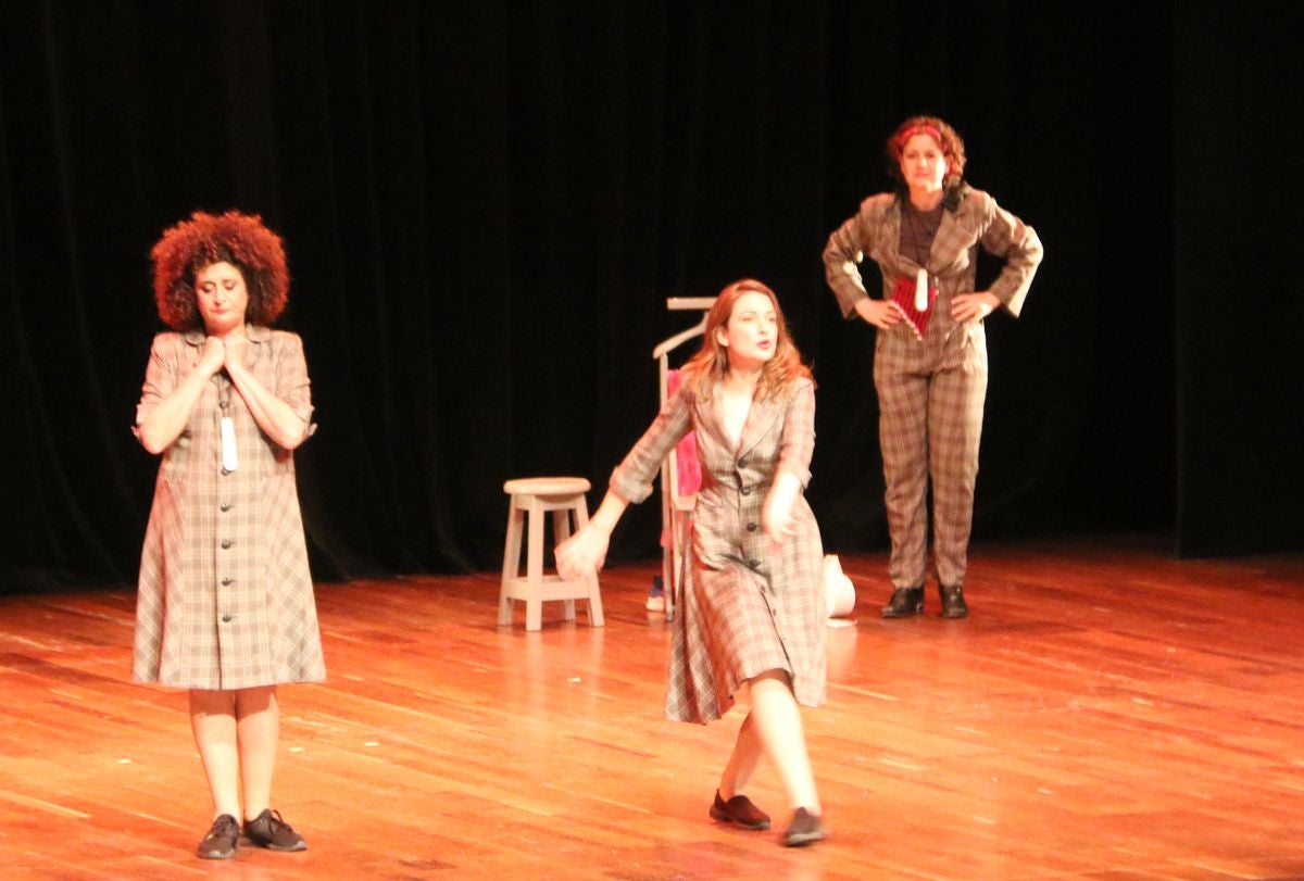 Una escena de la obra en El Auditorio Ciudad de León.