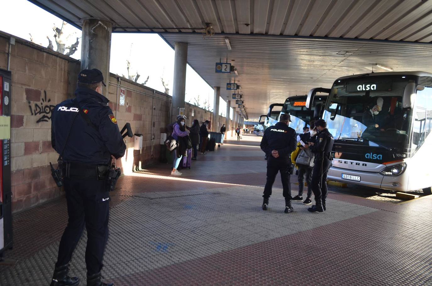 Fotos: Guardia Civil y Policía Nacional