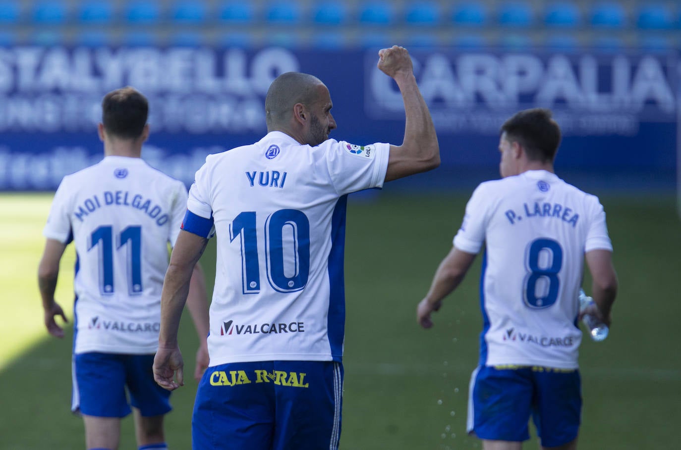 Fotos: Las imágenes del Deportiva-Almería