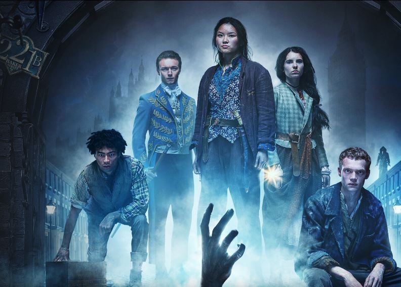 'LOS IRREGULARES' | Estreno: 25 de marzo. Plataforma: Netflix. Reparto: Mckell David,Thaddea Graham y Jojo Macari. Sinopsis: Un grupo de jóvenes inadaptados investiga una serie de crímenes sobrenaturales para el doctor Watson y su huidizo socio, Sherlock Holmes, en el Londres victoriano.