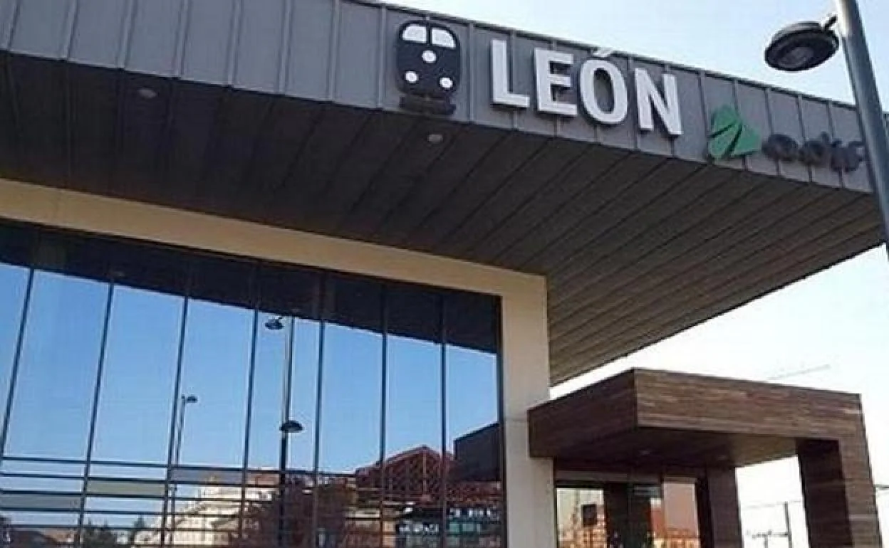 Estación de Adif en León.