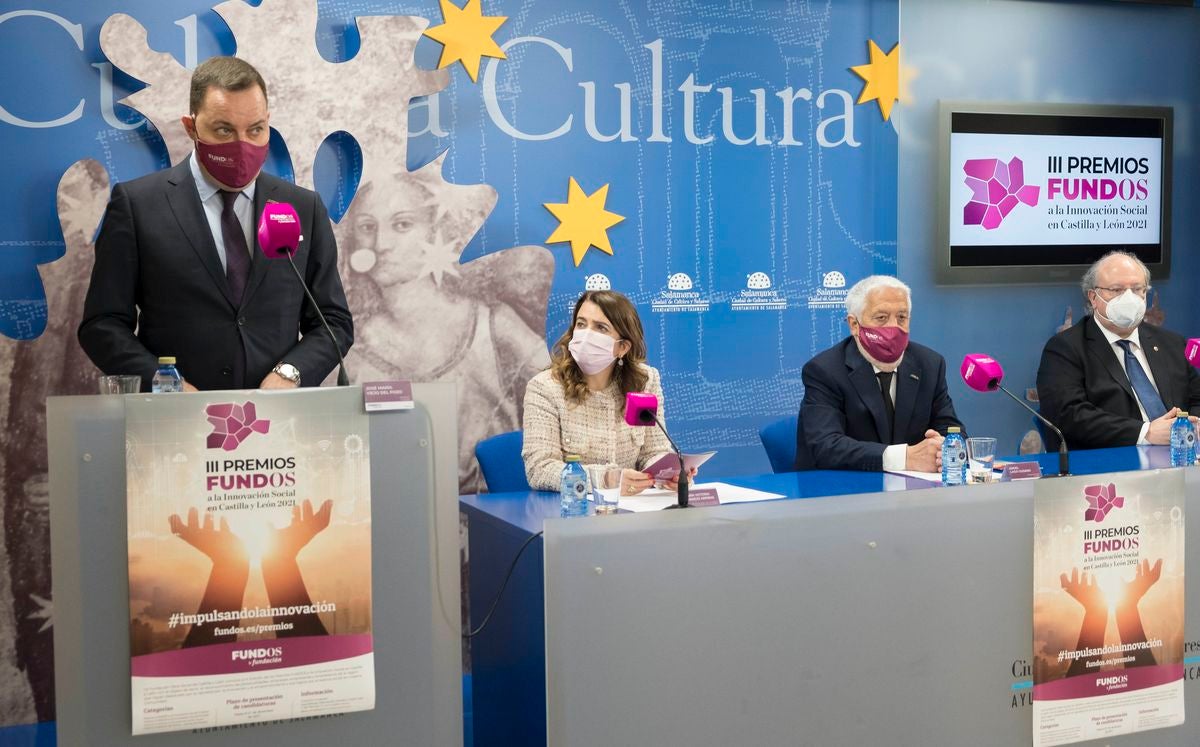 Presentación de los premios Fundos a la Innovación Social en Castilla y León.