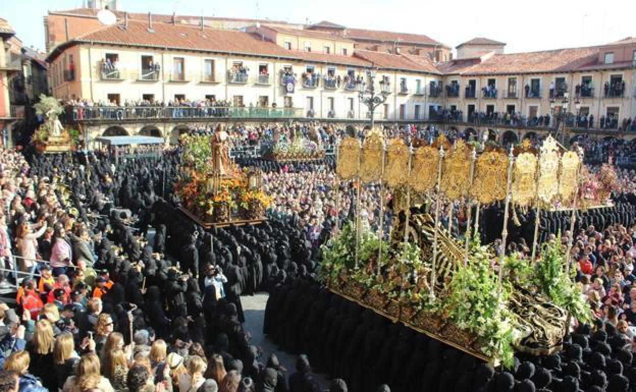 Acto del Encuentro en León. 