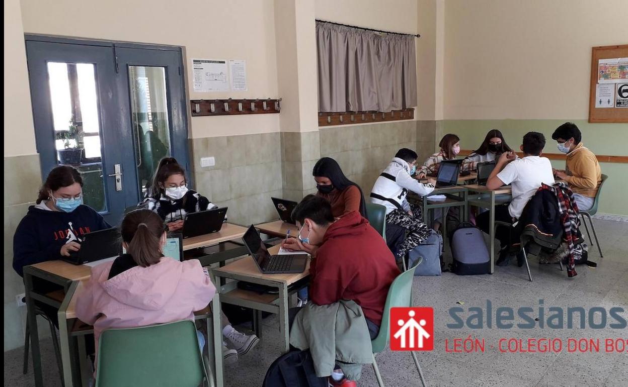 Los alumnos del Colegio Don Bosco participan en el proyecto educativo digital eWORLD sobre energía y cambio climático