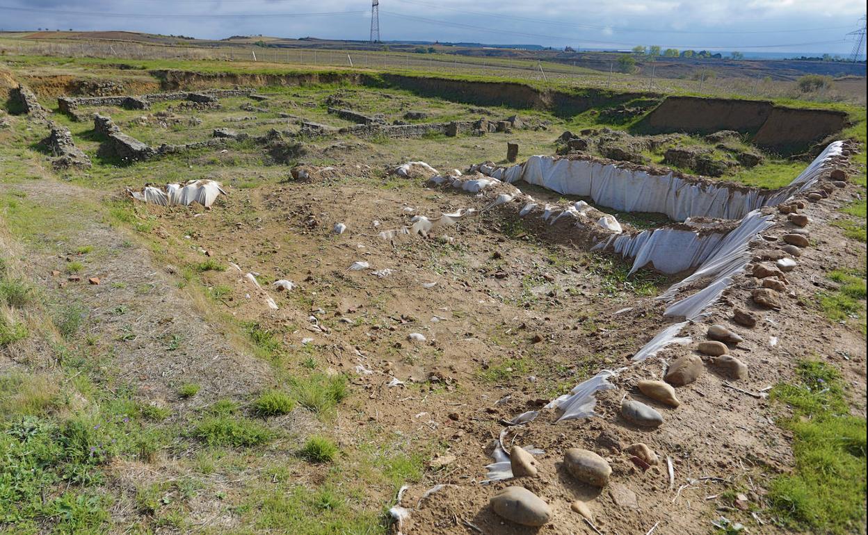 Imagen actual del Yacimiento de Lancia. 