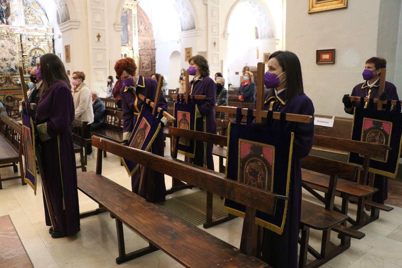 La Cofradía de la Agonía de Nuestro Señor celebra un solemne acto sin su titular.