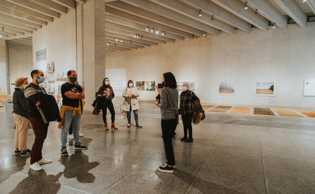 Imagen de una de las visitas guiadas. 