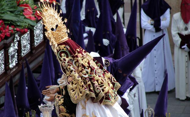 Procesión de El Encuentro del Domingo de Resurrección.