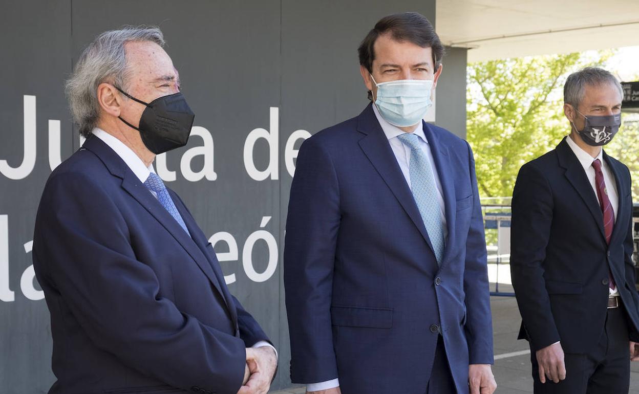 Fernández Mañueco en un acto celebrado en Salamanca. 