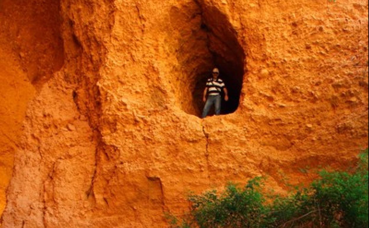 Turistas en Las Médulas. 