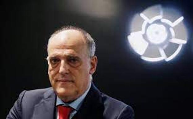 Javier Tebas, presidente de LaLiga. 