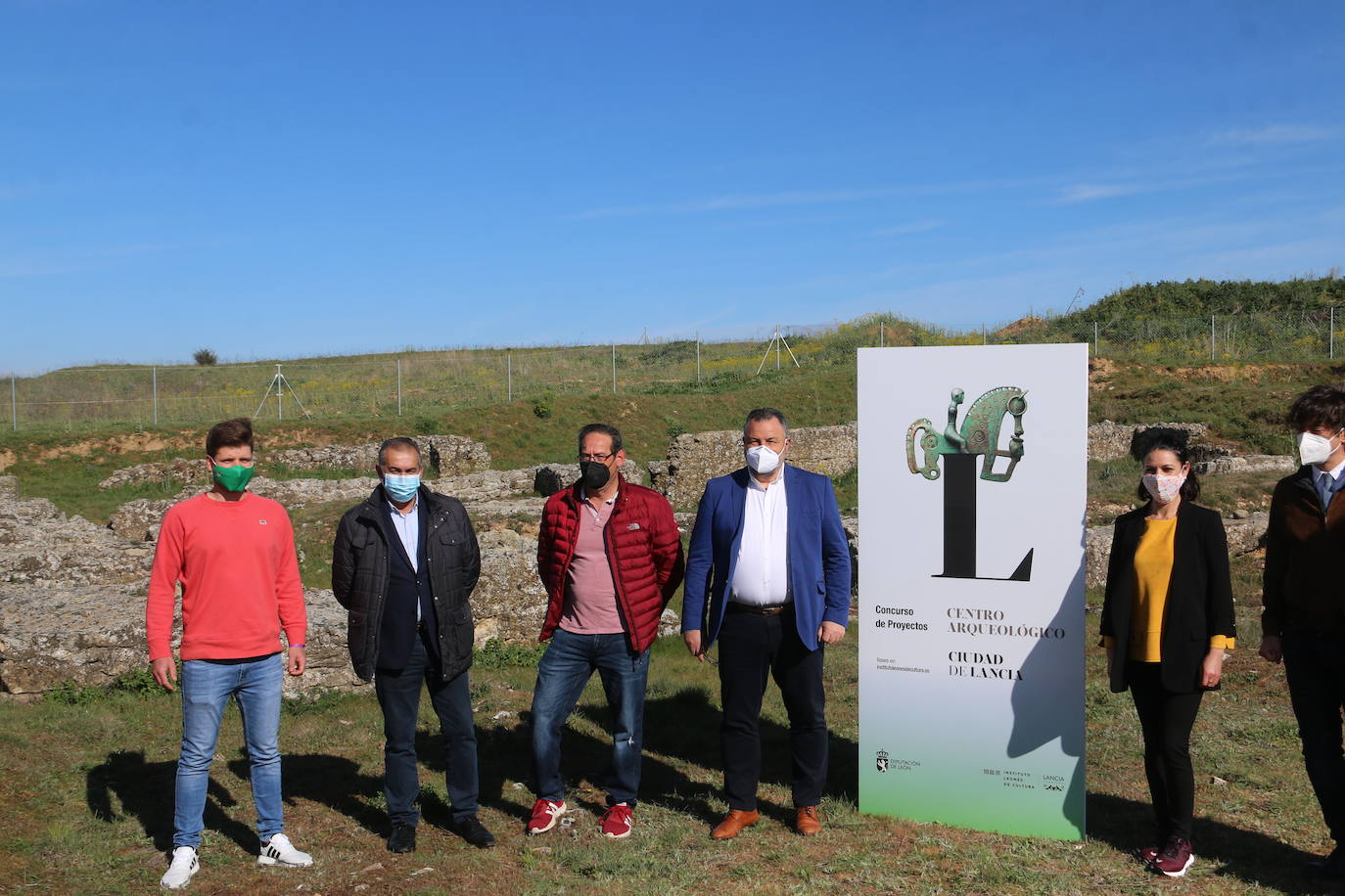 Yacimiento de la cuidad astur-romana de Lancia