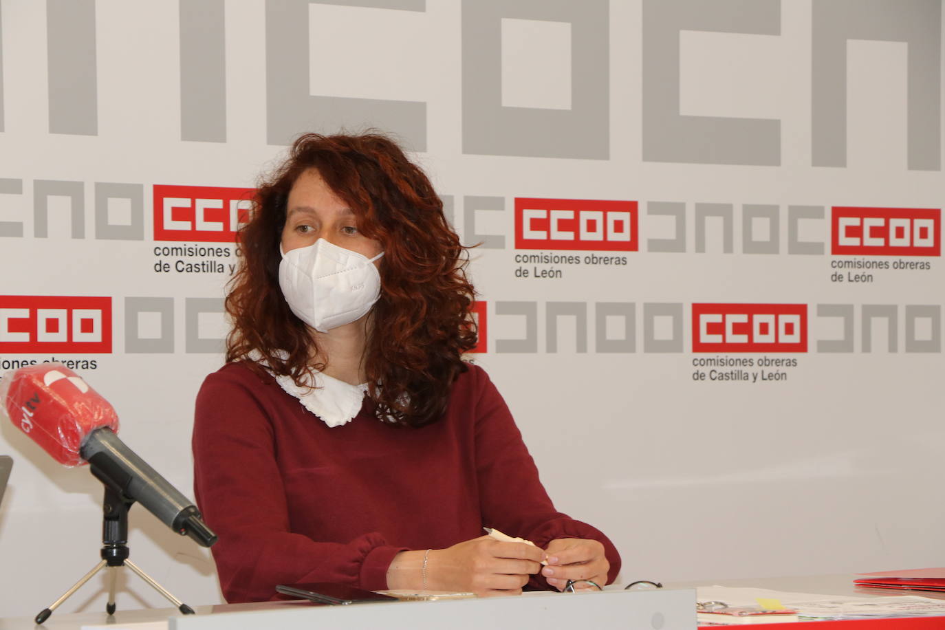 Federación de Sanidad de CCOO en León.