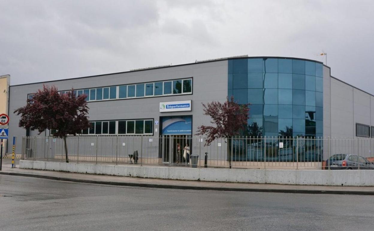 Planta de Teleperformance en Ponferrada.